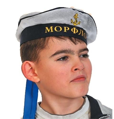 Морская бескозырка для детей - купить 
