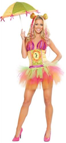 Костюм радужного клоу