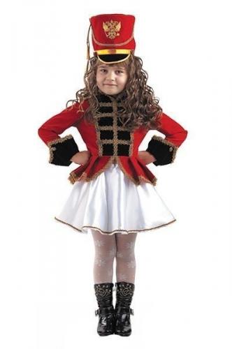 Костюм девочки гусара - купить 