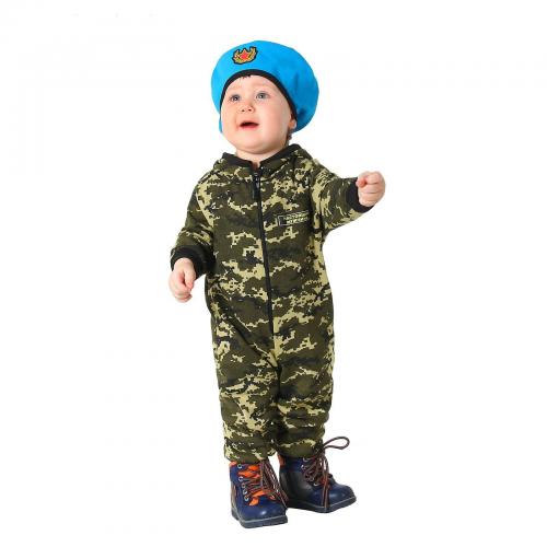 Камуфляжный комбинезон для малышей - купить 