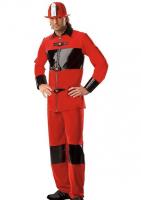 Красный костюм пожарника