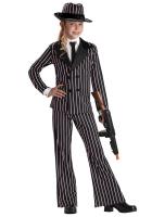 Костюм гангстерши детский