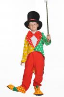 Детский костюм клоуна фокусника