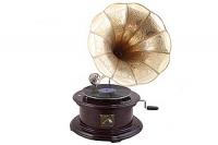 Граммофон 14" круглый гладкий №80