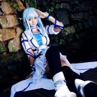 Белый костюм Юки Асуна из аниме