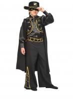 Детский атласный костюм Зорро